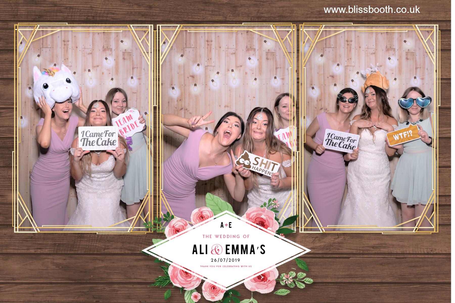 Ali and Emma’s Wedding  | View more photos from the event at gallery.blissbooth.co.uk/u/BlissBooth/Ali-and-Emma’s-Wedding